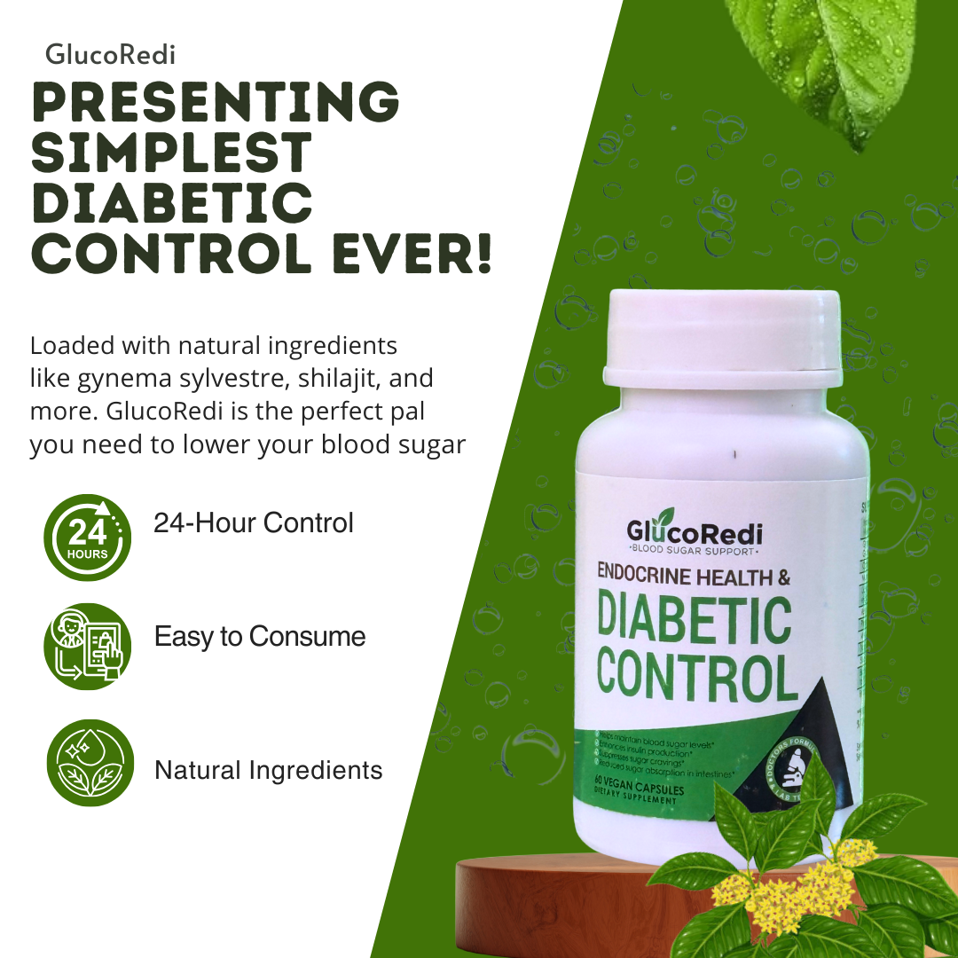 "GlucoRedi: Sugar Level नियन्त्रणको प्राकृतिक रामबाण उपाय!"