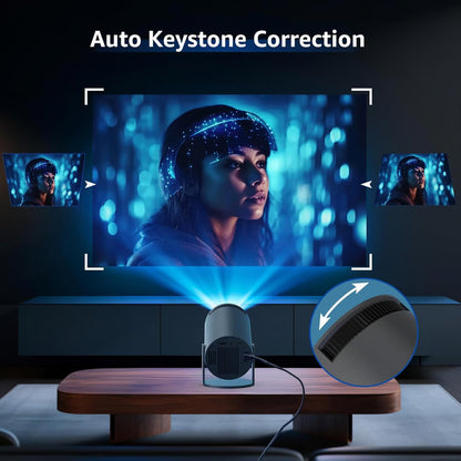 🎁🎉Mini Projector - 4K FHD 1080P Supported 🎥