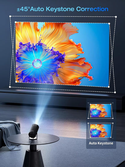 🎁🎉Mini Projector - 4K FHD 1080P Supported 🎥