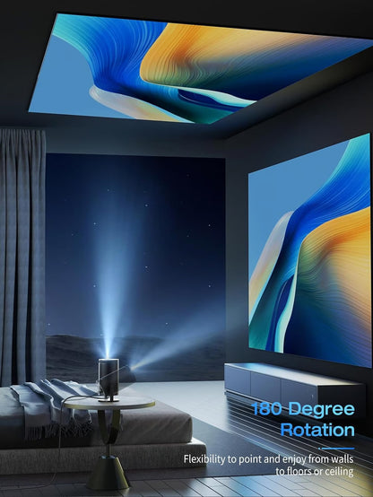 🎁🎉Mini Projector - 4K FHD 1080P Supported 🎥