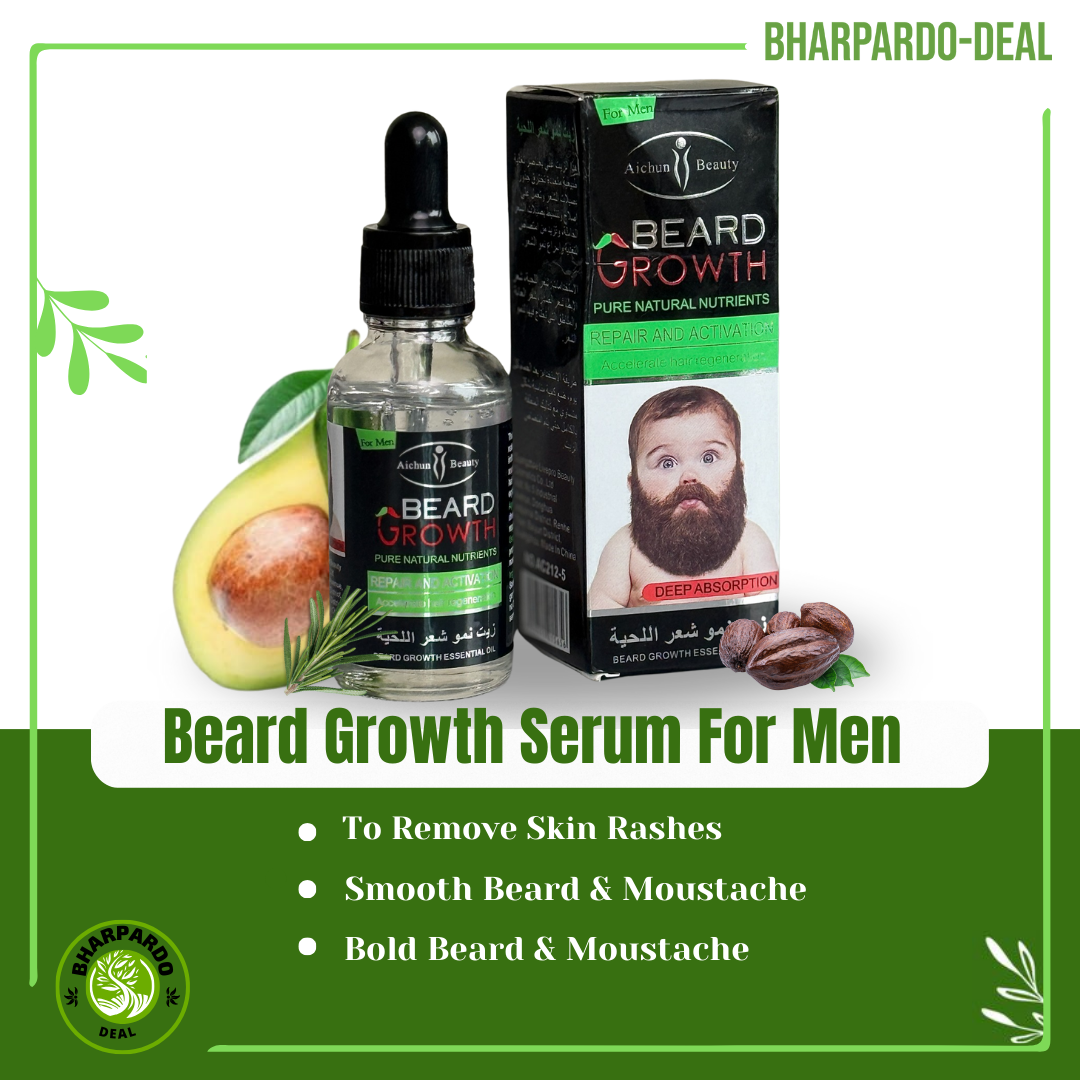 Number #1 Beard Growth Serum🇳🇵