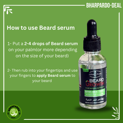 Number #1 Beard Growth Serum🇳🇵