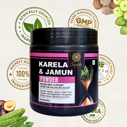 Karela Jamun Powder | Manage Blood Sugar Naturally |