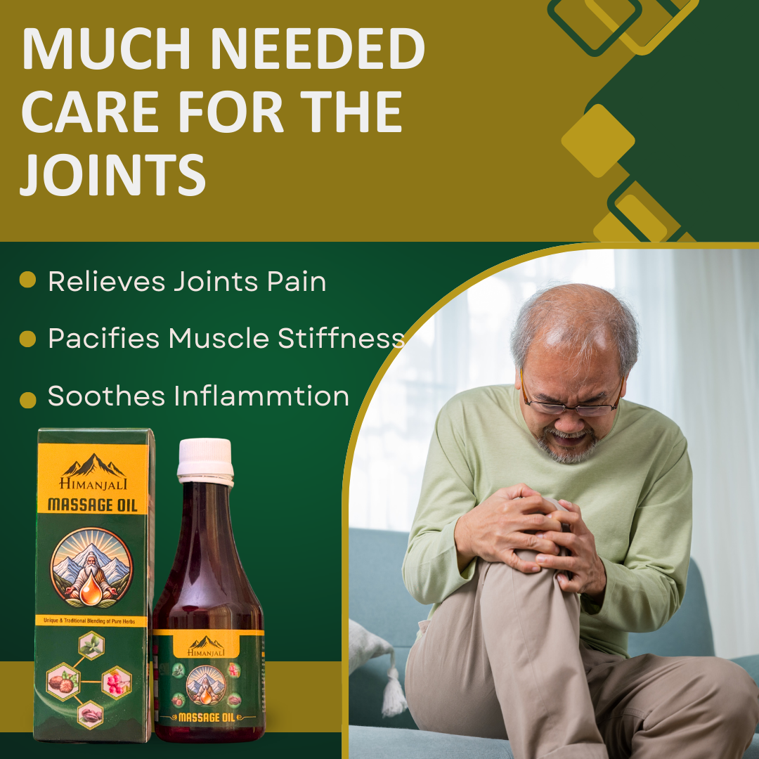 🌿 Himanjali Massage Oil – 100% Ayurvedic Pain Relief Oil