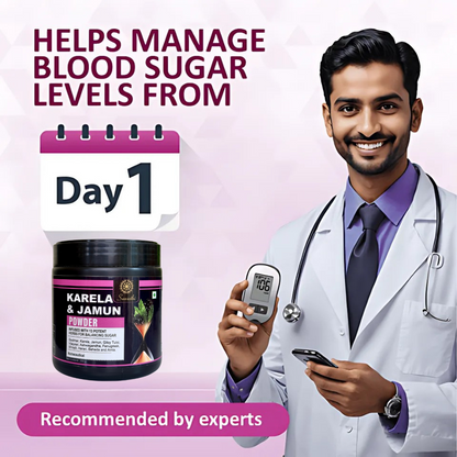 Karela Jamun Powder | Manage Blood Sugar Naturally |