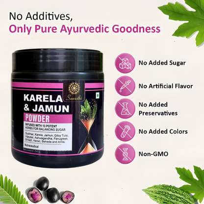 Karela Jamun Powder | Manage Blood Sugar Naturally |