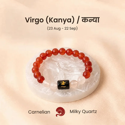 Zodiac Rashi Crystal Bracelet