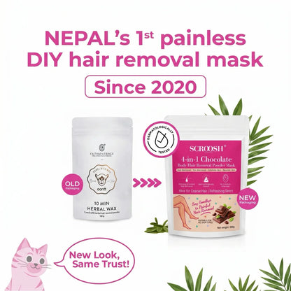 4-in-1 Bikini Hair Removal Wax Powder Mask - Two Different Flavors Available - Rs.1199
