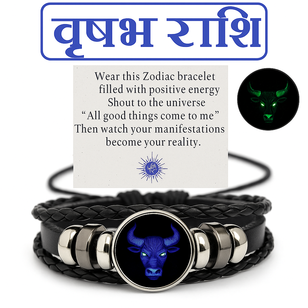 Zodiac Sign Bracelet (Energized) - Rs.699/Only