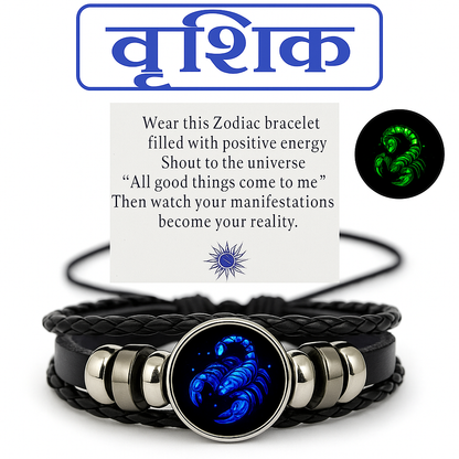 Zodiac Sign Bracelet (Energized) - Rs.699/Only