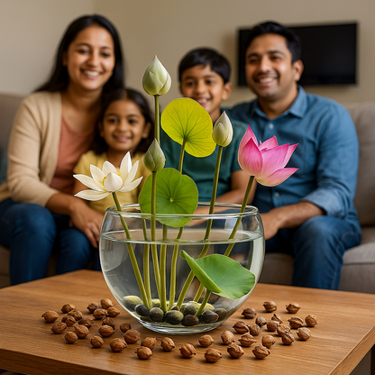 Bonsai Japanese Lotus Seeds - Buy 1 Get 1 Free - 9764602257