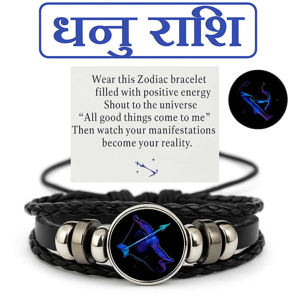 Zodiac Sign Bracelet (Energized) - Rs.699/Only