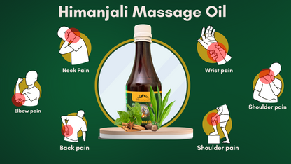 🌿 Himanjali Massage Oil – 100% Ayurvedic Pain Relief Oil