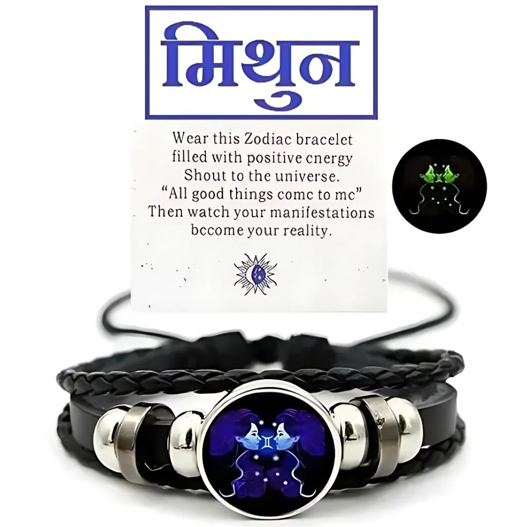 Zodiac Sign Bracelet (Energized) - Rs.699/Only