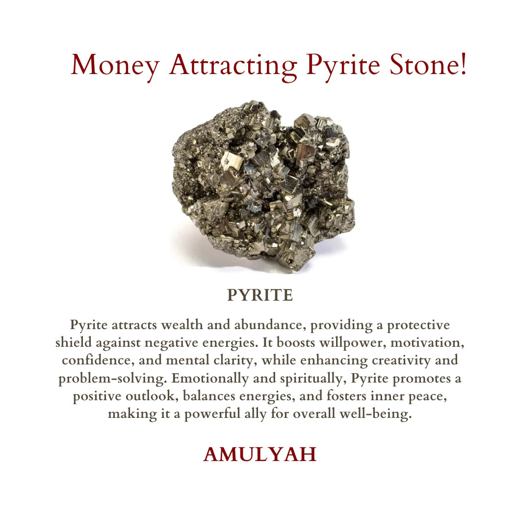 Money Magnet Pyrite Pyramid (50% OFF)