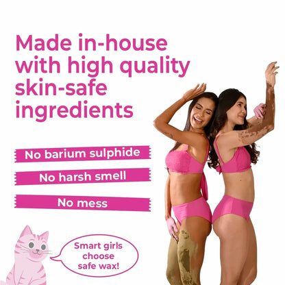 4-in-1 Bikini Hair Removal Wax Powder Mask - Two Different Flavors Available - Rs.1199