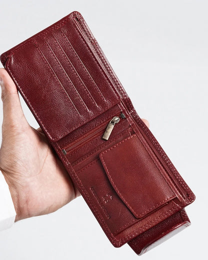 Derby - Men’s Original Leather Wallet (Vintage Brown)
