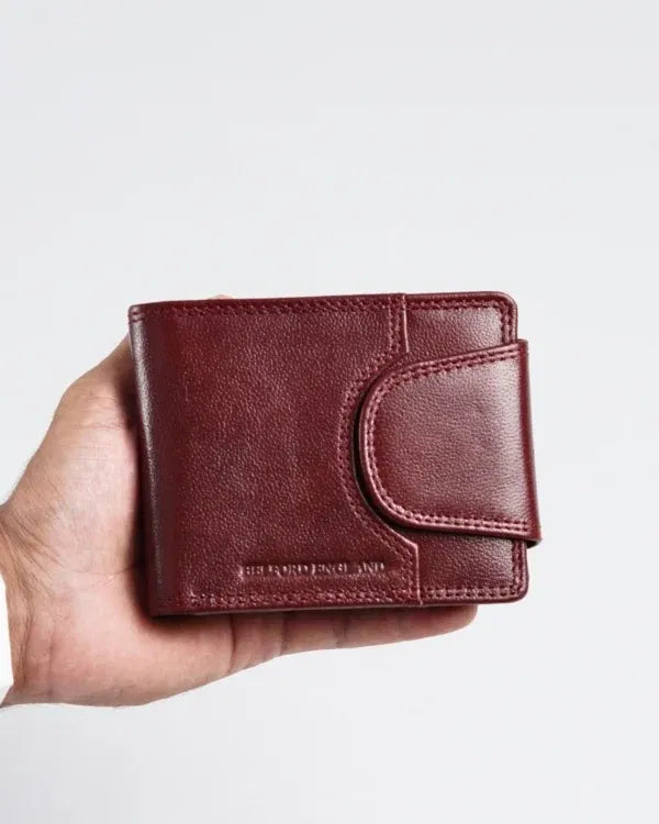Derby - Men’s Original Leather Wallet (Vintage Brown)