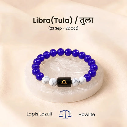 Zodiac Rashi Crystal Bracelet
