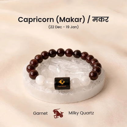 Zodiac Rashi Crystal Bracelet