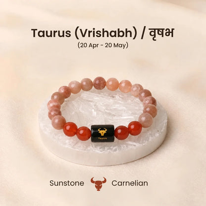 Zodiac Rashi Crystal Bracelet