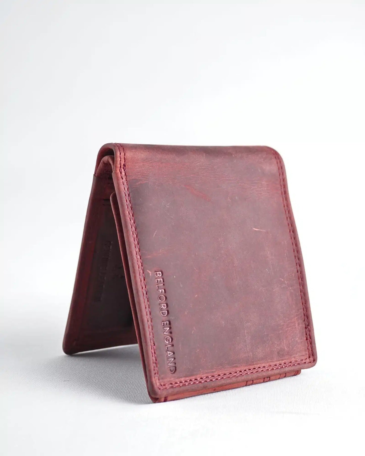 Harvard Men’s Original Leather Wallet (Rugged Series)