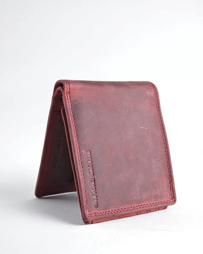 Harvard Men’s Original Leather Wallet (Rugged Series)
