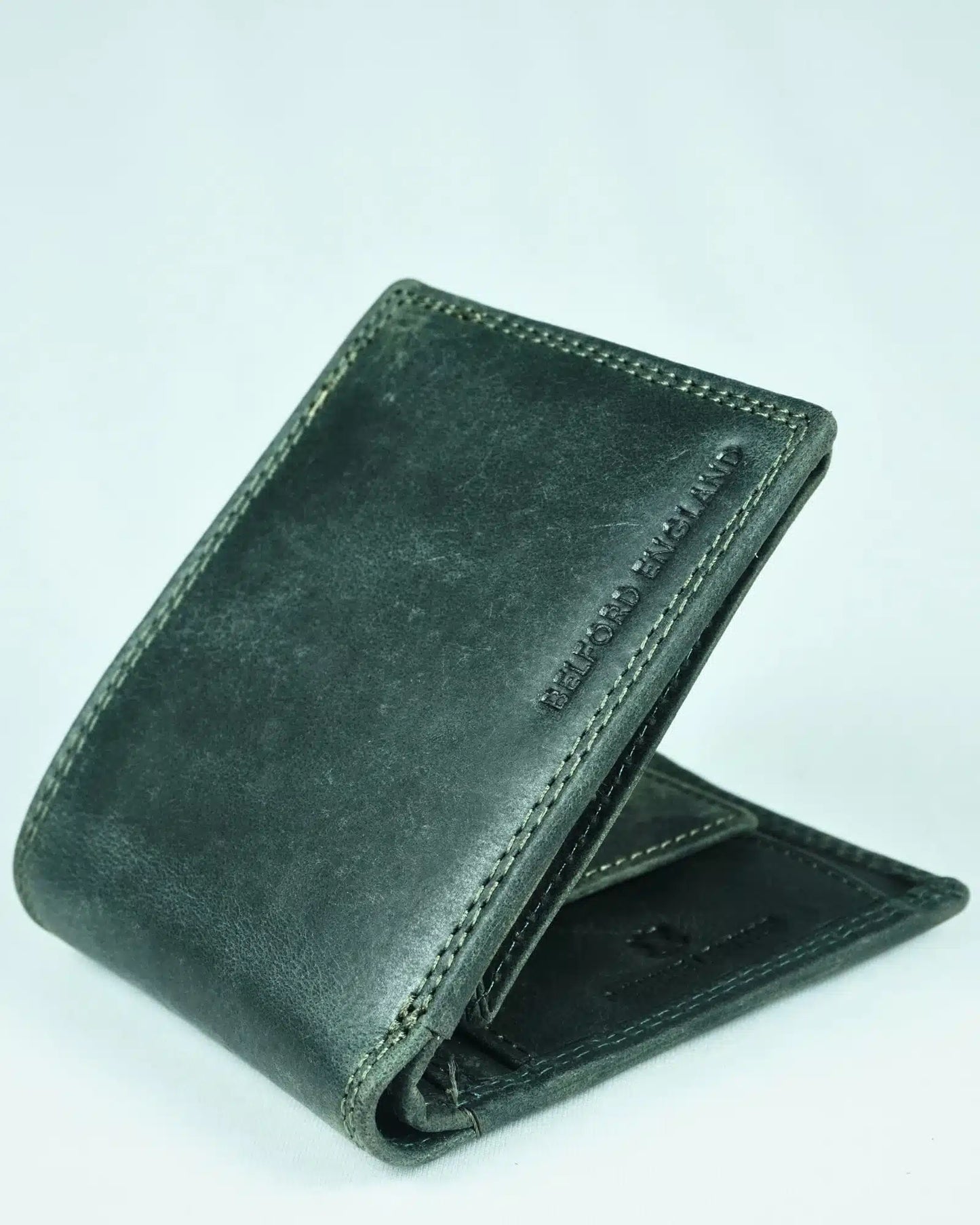 Harvard Men’s Original Leather Wallet (Rugged Series)