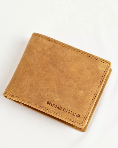 Harvard Men’s Original Leather Wallet (Rugged Series)