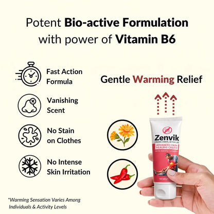 Zenvik Advanced Pain Healing Cream (50g)
