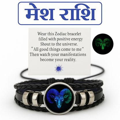Zodiac Sign Bracelet (Energized) - Rs.699/Only