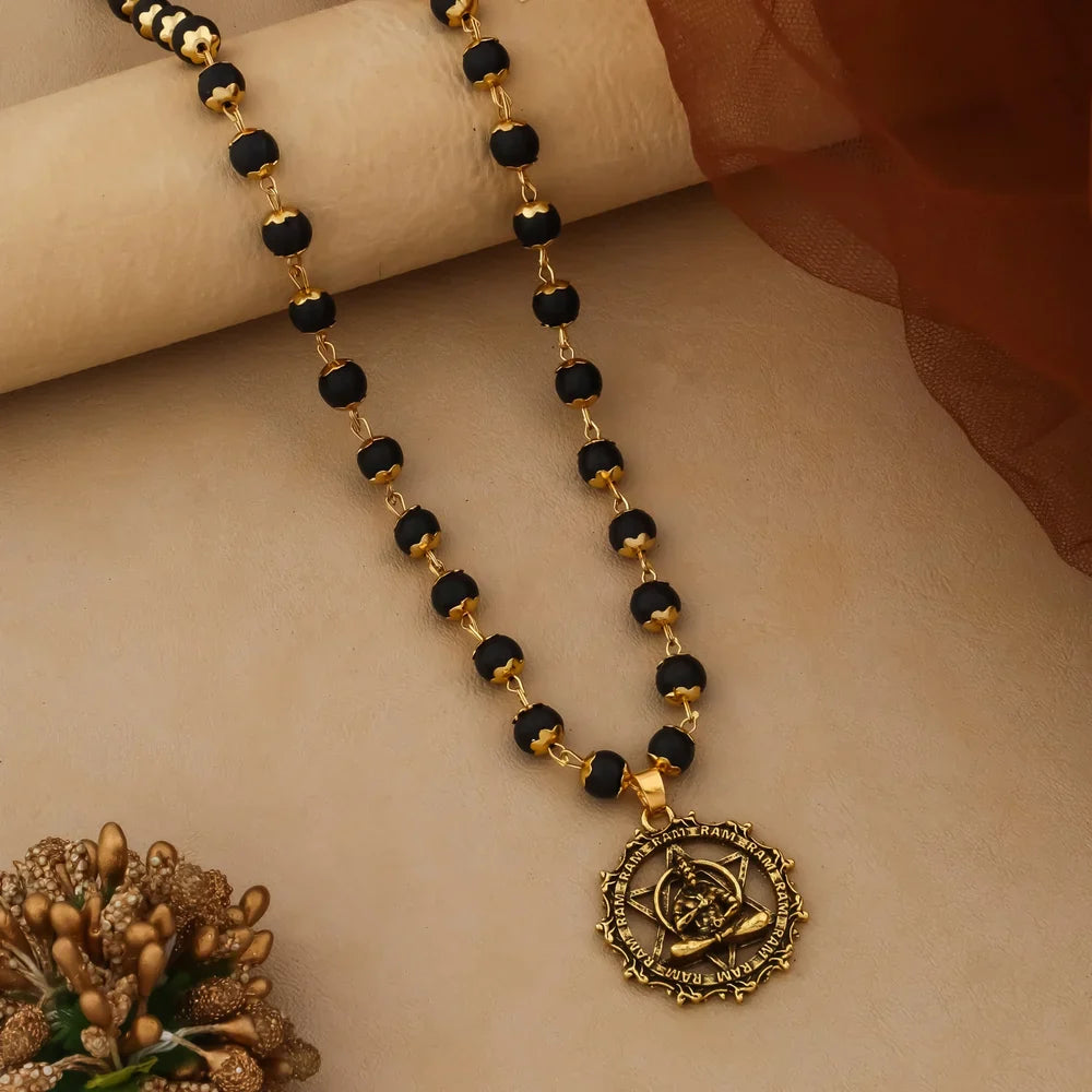 Hanumanji Pendent Karungali Mala