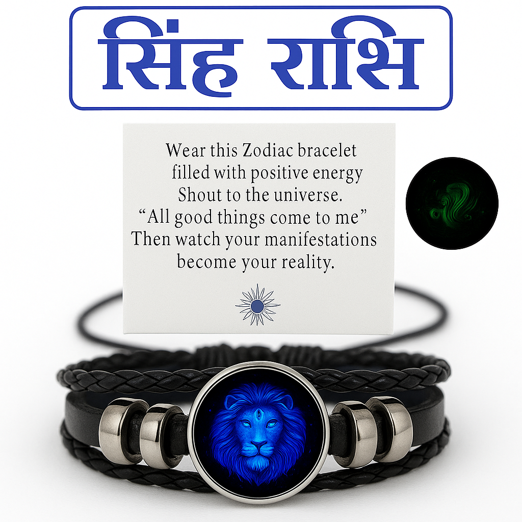 Zodiac Sign Bracelet (Energized) - Rs.699/Only