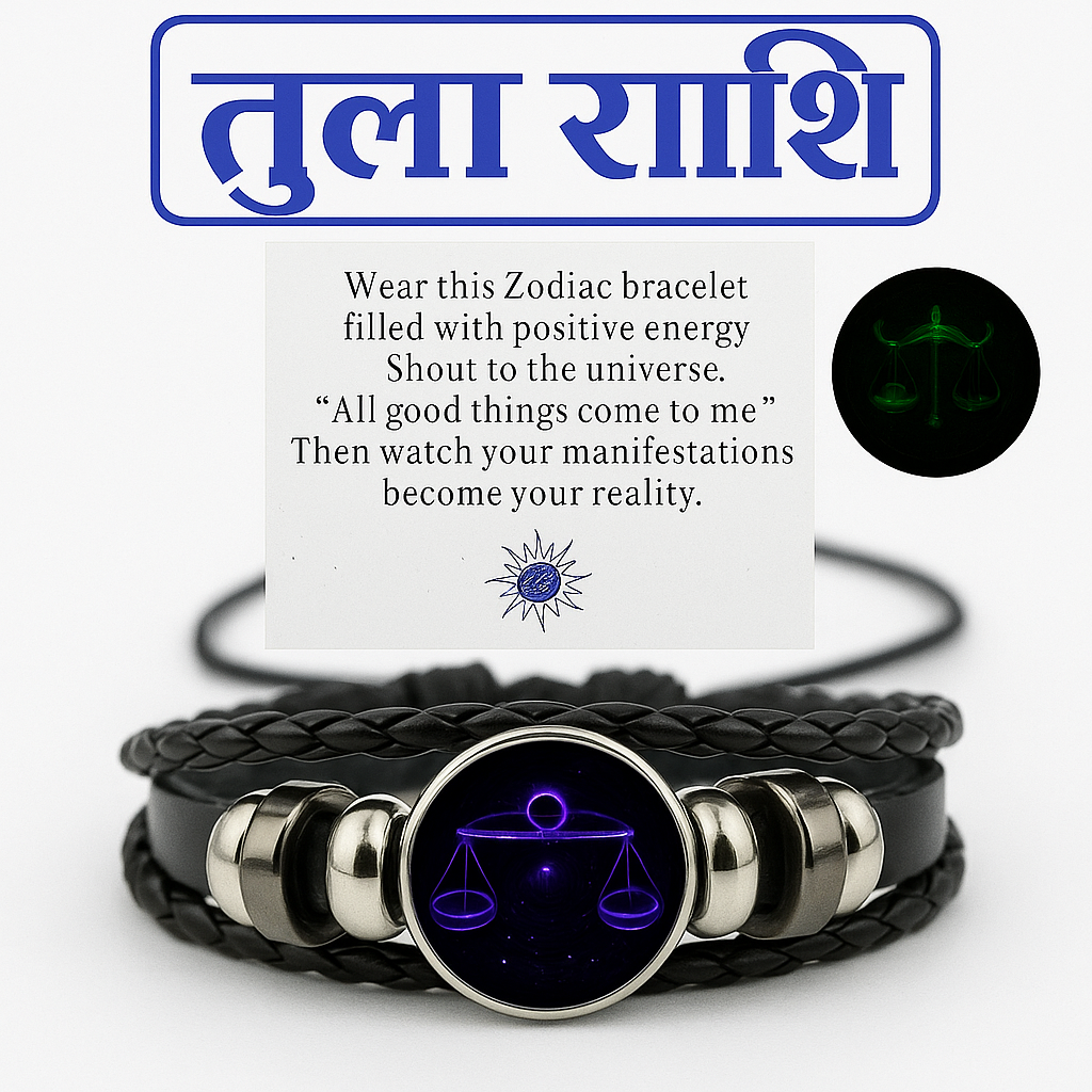 Zodiac Sign Bracelet (Energized) - Rs.699/Only